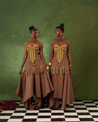Nwanne Fringe Skirt